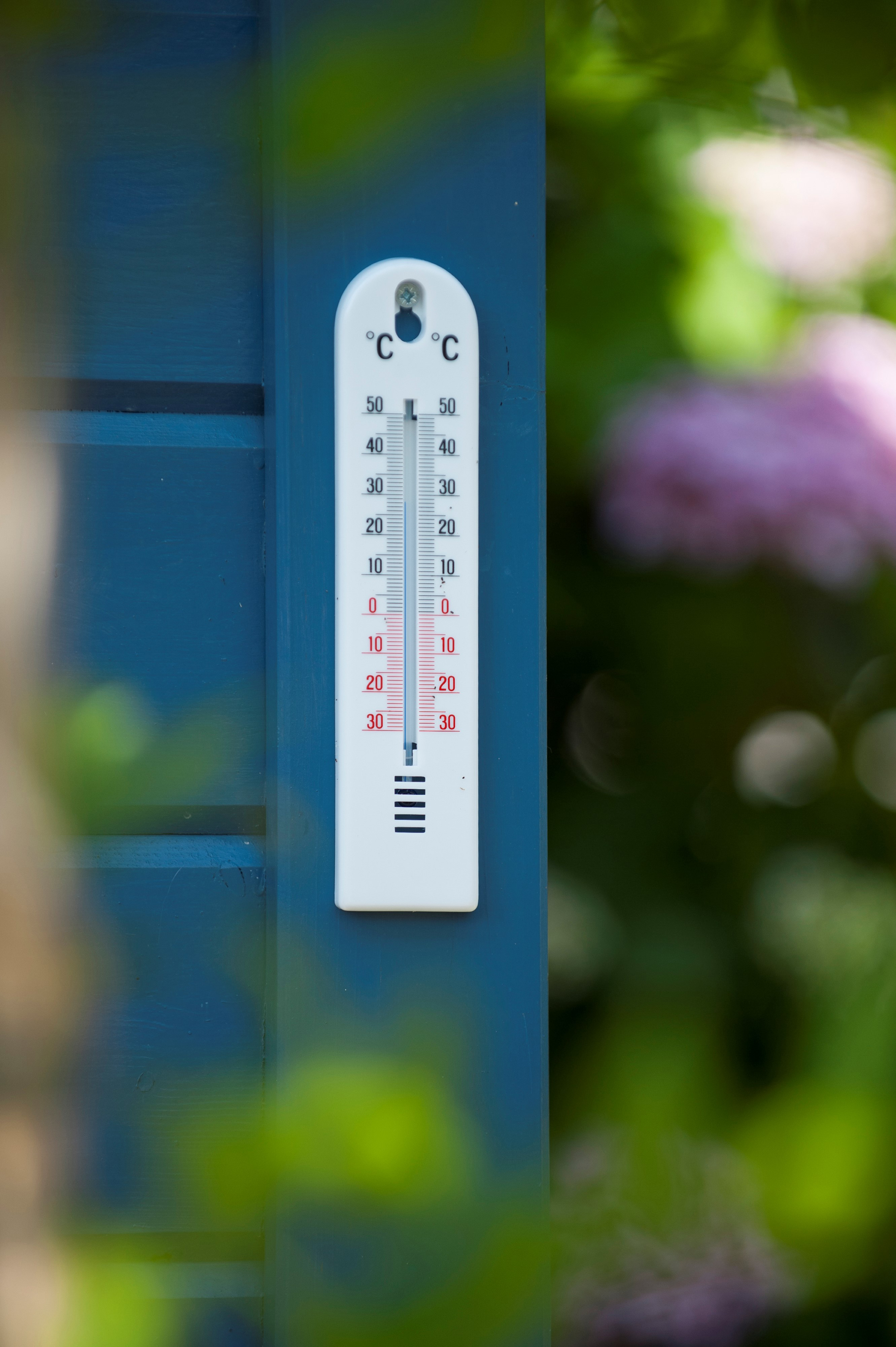 Muurthermometer kelvin 2 wit
