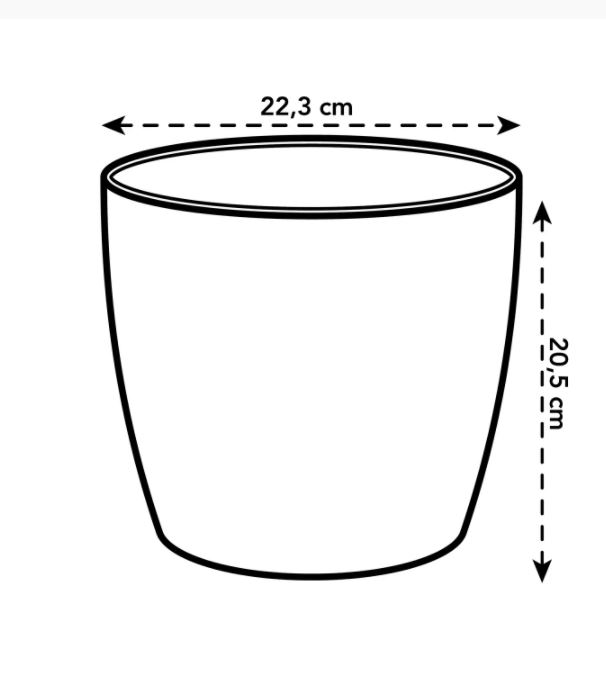 pot brussels d22cm antraciet