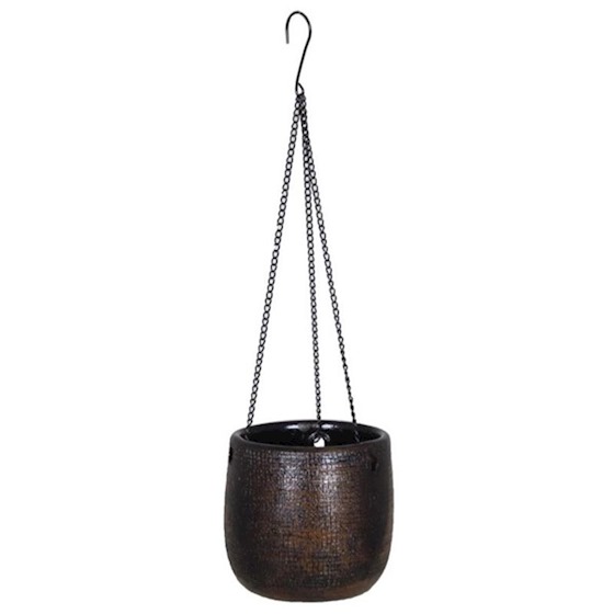 Hangpot Mira donkerbruin D16 H14