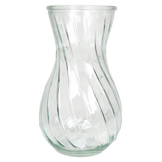 Bloemenvaas swirl D10/13 H22cm
