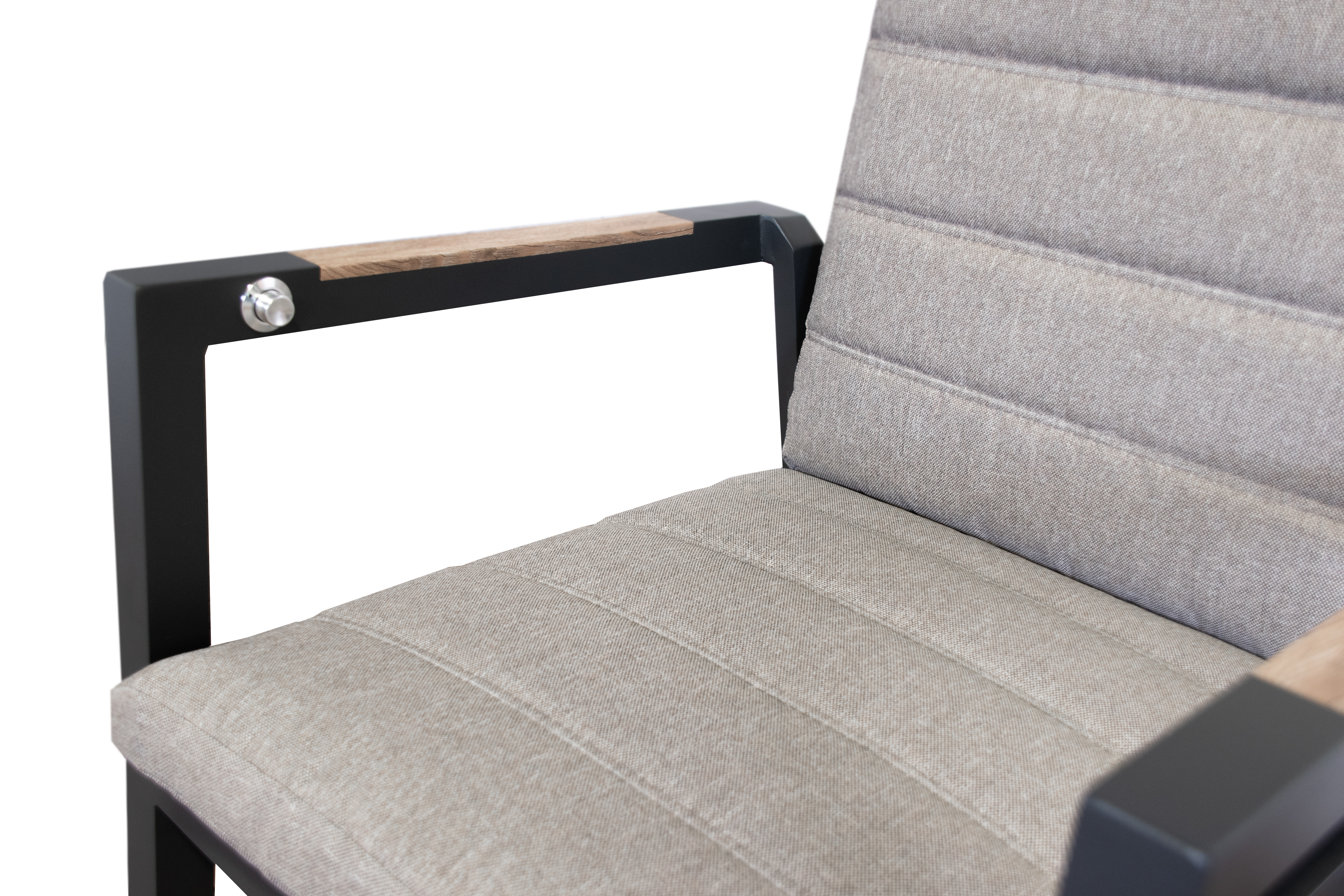 Donna adjustable chair woodlook