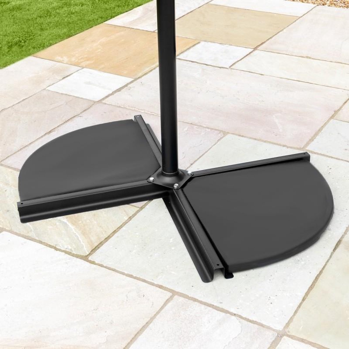 Parasoltegel Polystone 13 KG 2 stuks