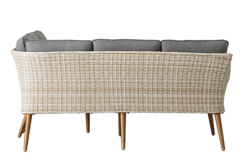 Wicker tuinset Selma 192x196 cm