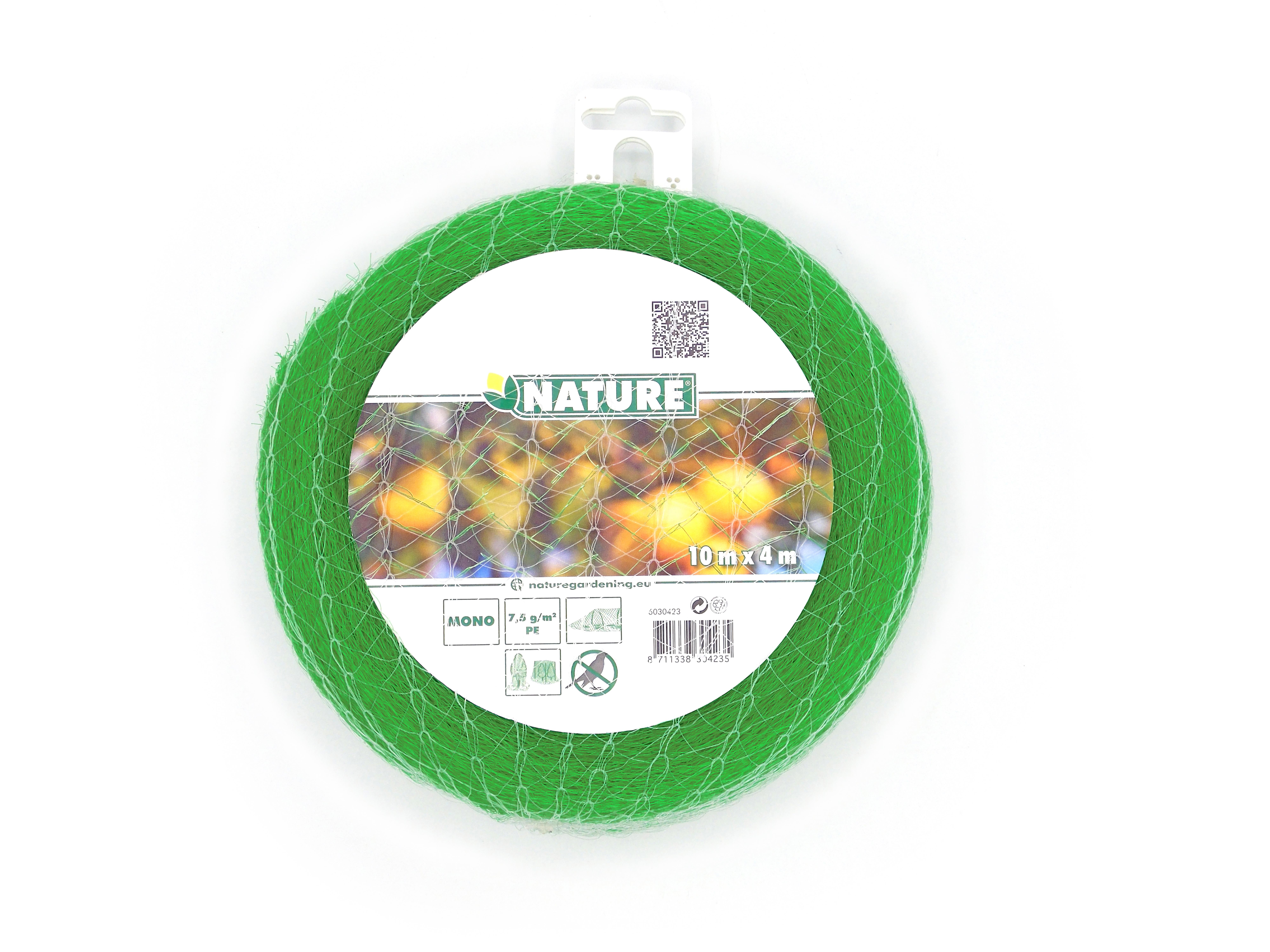 Tuinnet mono L10 B4m groen
