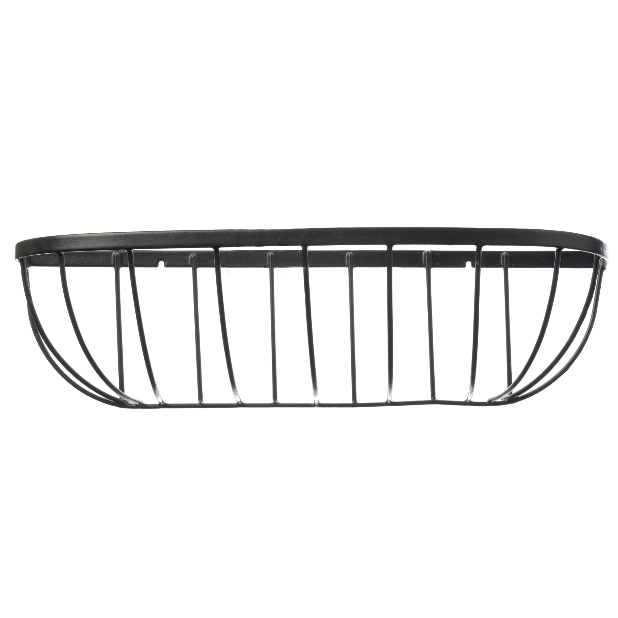 Hanging Basket Smeedijzer zwart H16.5x61x16cm