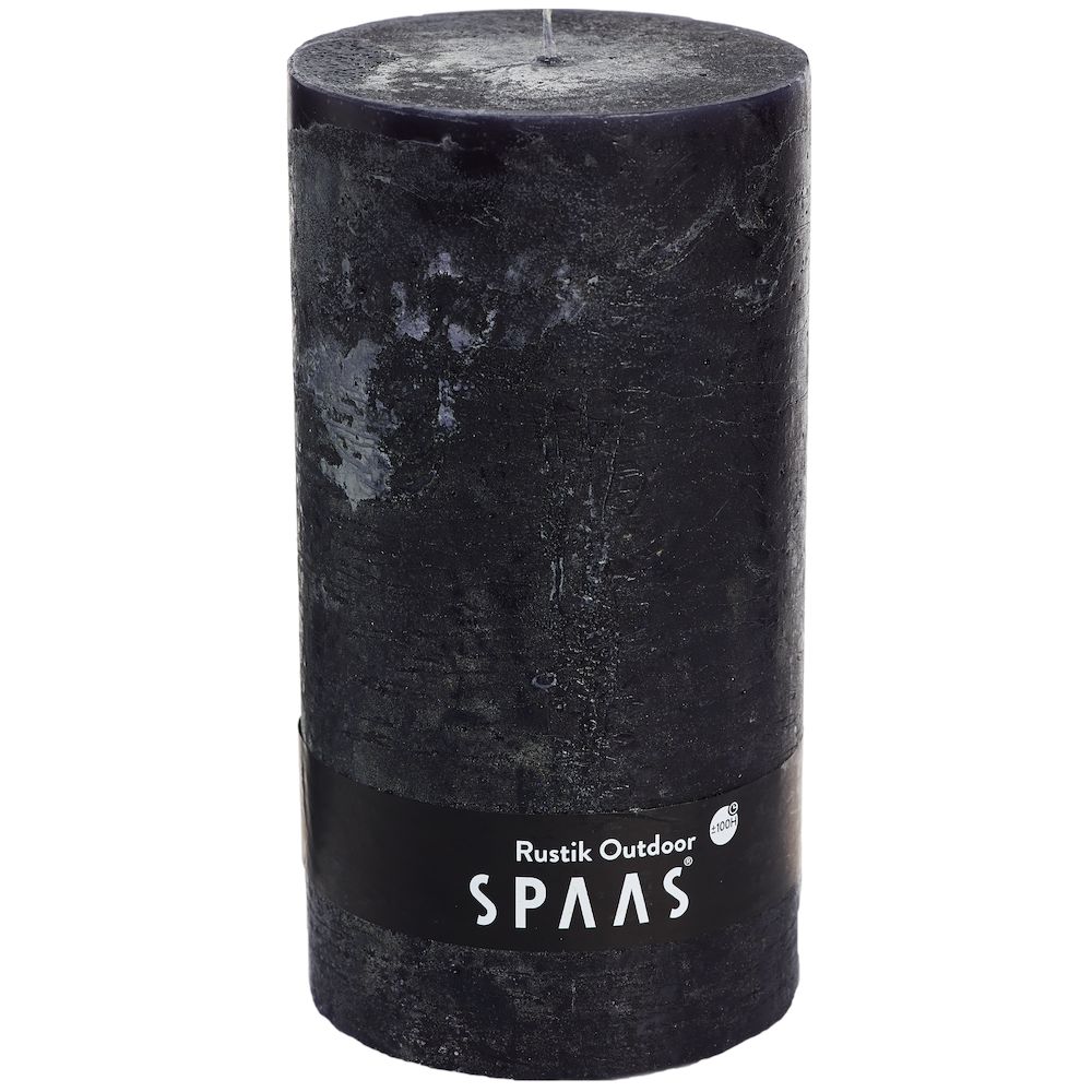 100/200 Rustic pillar Sp Zwart