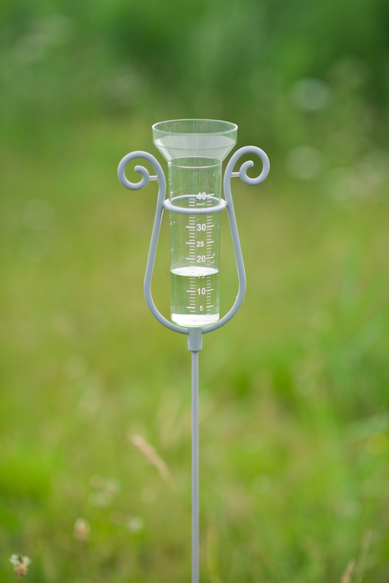 Regenmeter incl. Alu. Steel 110cm-40mm