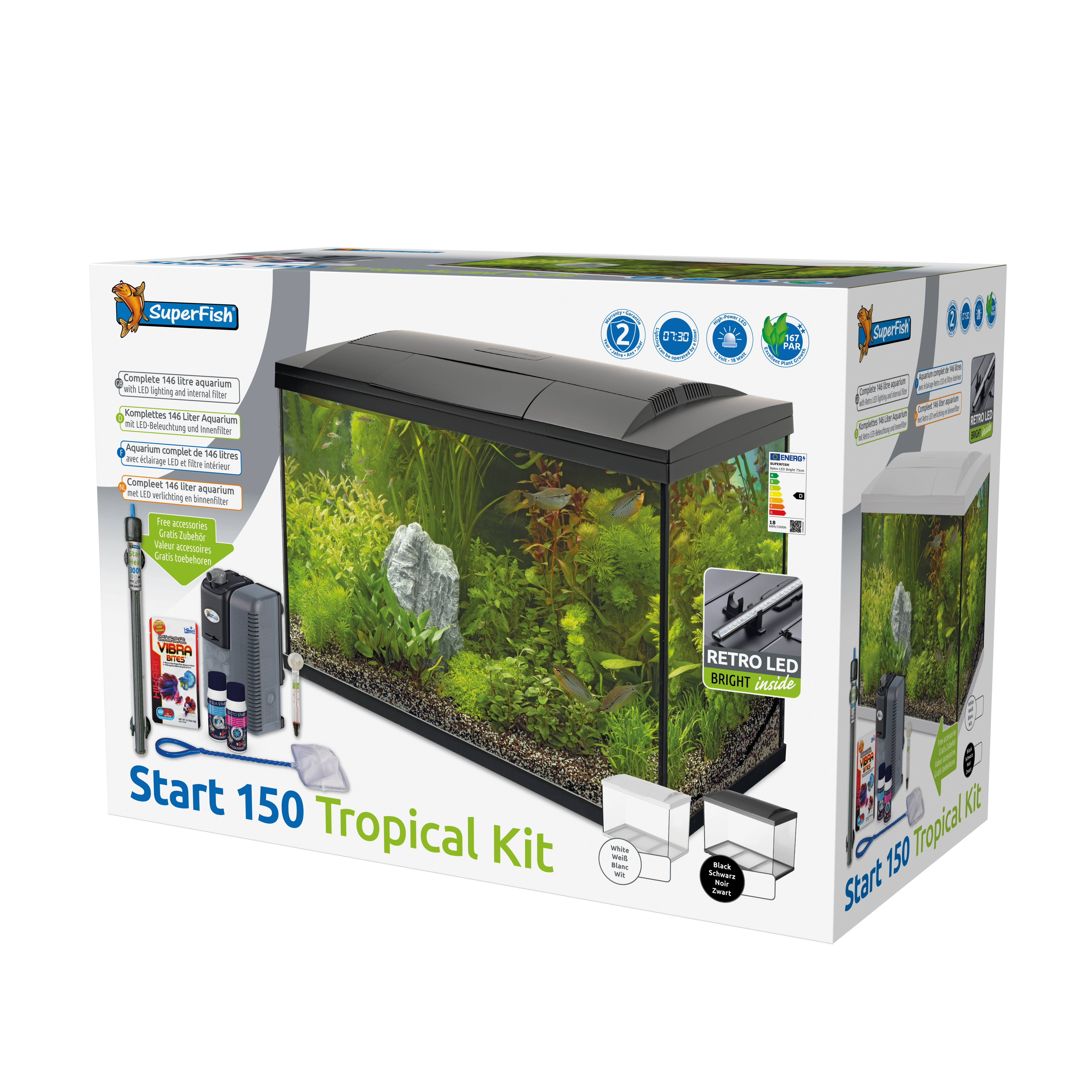 Start 150 tropical kit zwart
