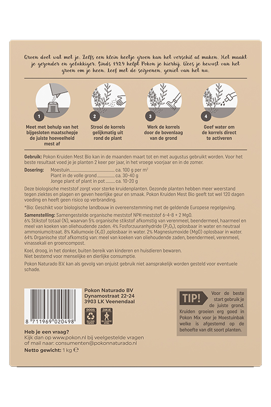 Pokon Bio Lavendel & kruiden voeding