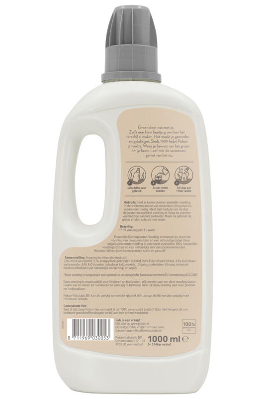 Pokon Bio Kamerplanten Voeding 1000ml