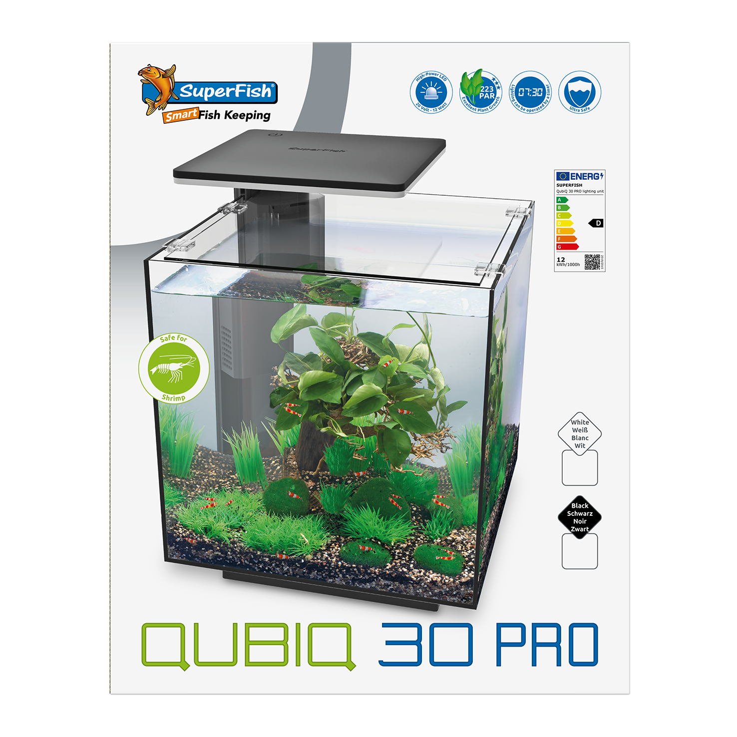 Qubiq 30 Pro Zwart