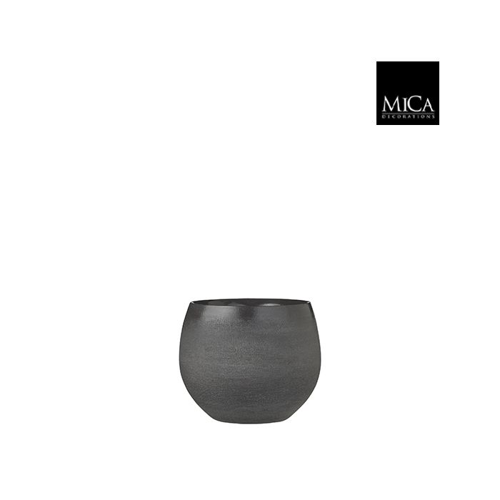 Douro Pot rond donkergrijs H15 D18