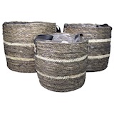 Basket Ambon black D32 H28