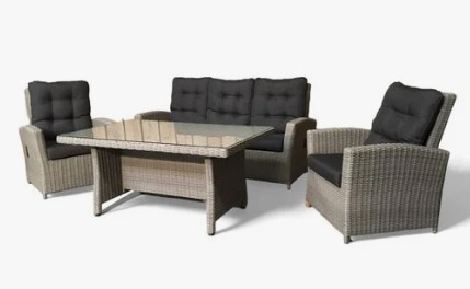 Canberry Loungeset forest grey