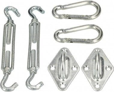 Schaduwdoek Accessoires Set