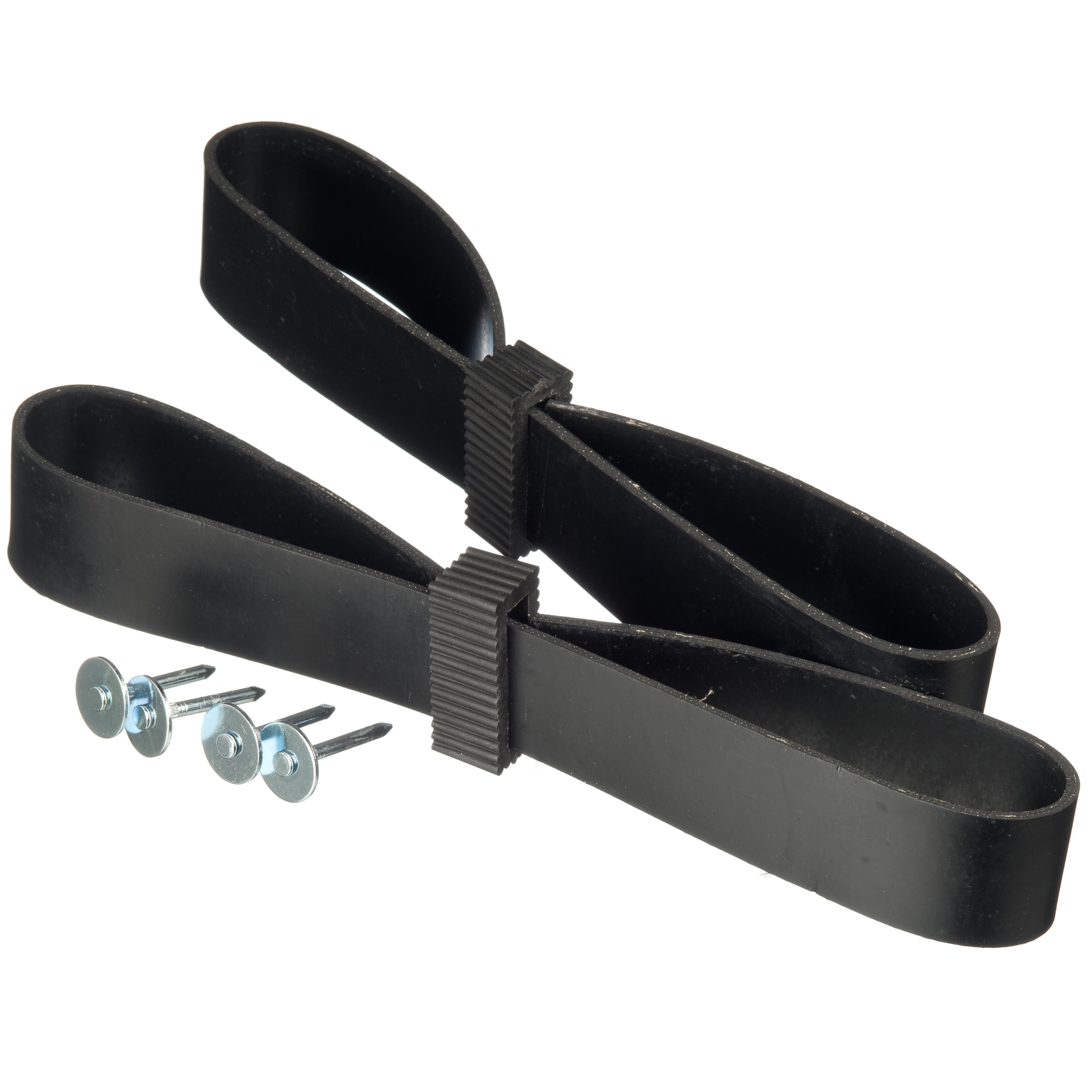 Boomband rubber/canv. L60 B3.8cm 2st