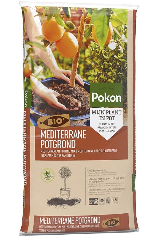 Pokon Bio Mediterrane Potgrond 45L