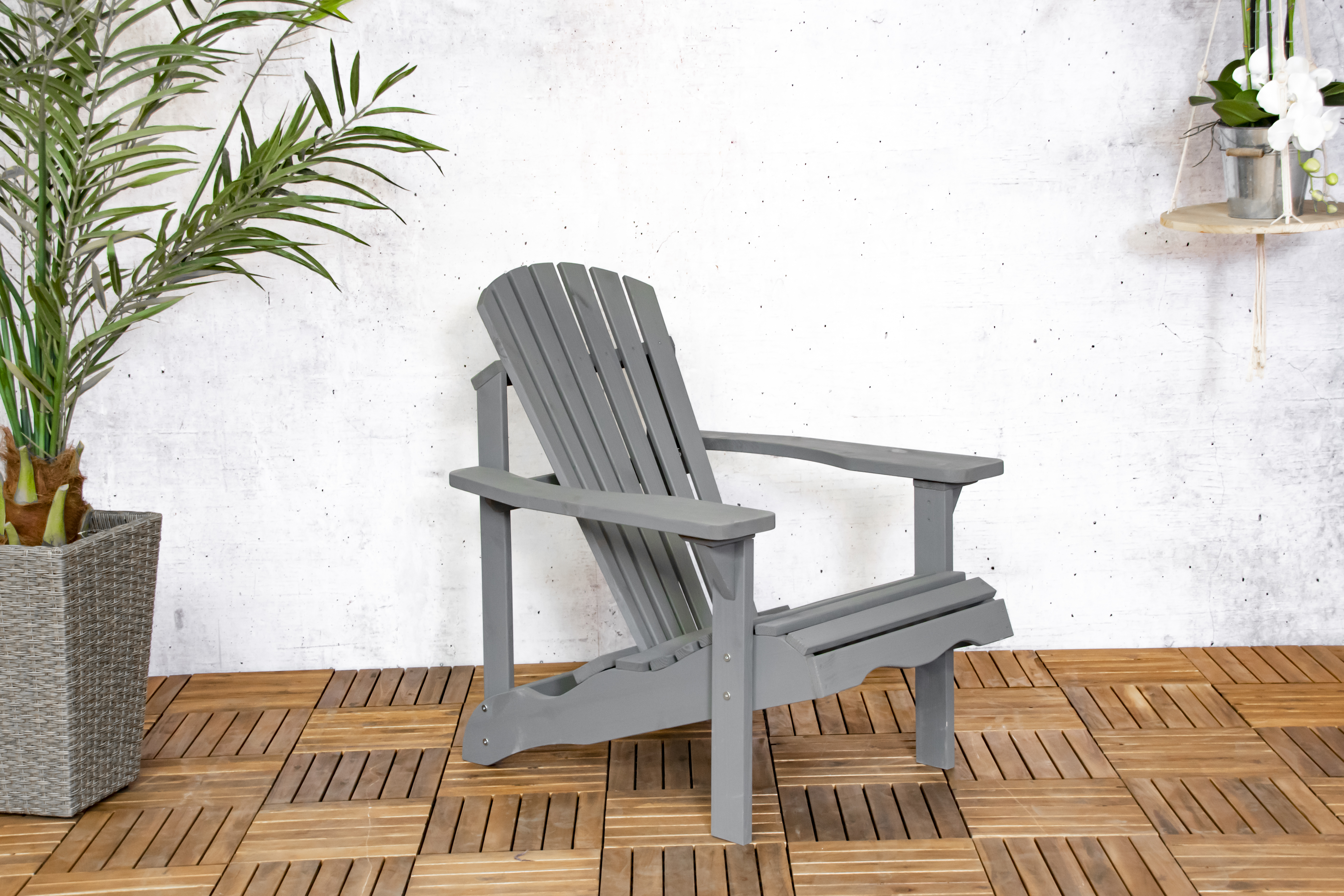 Adirondack chair grey