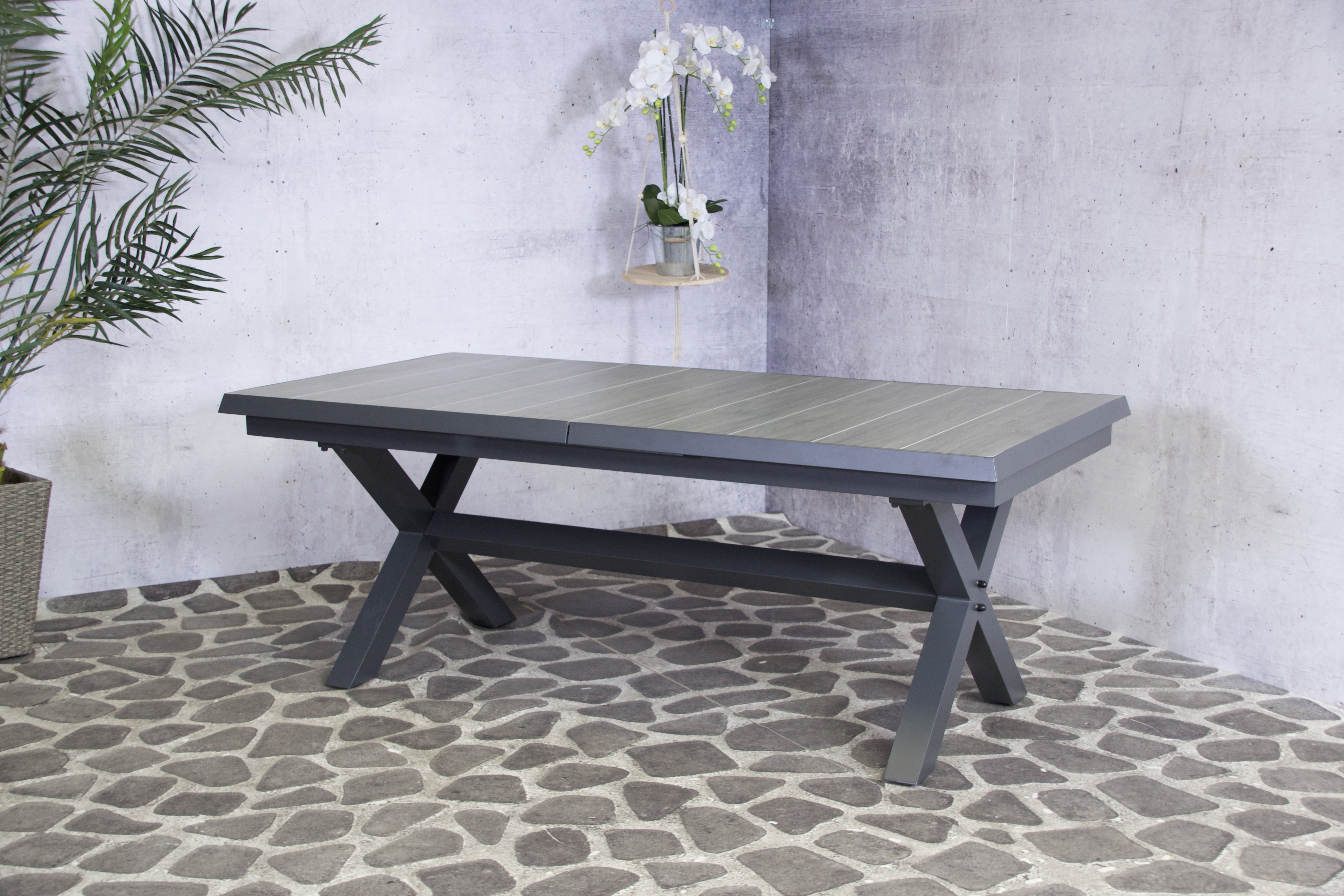 Monaco ceramic extension table 207/267cm