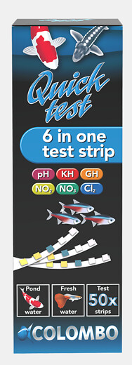 Quicktest vijver 6 way 50st
