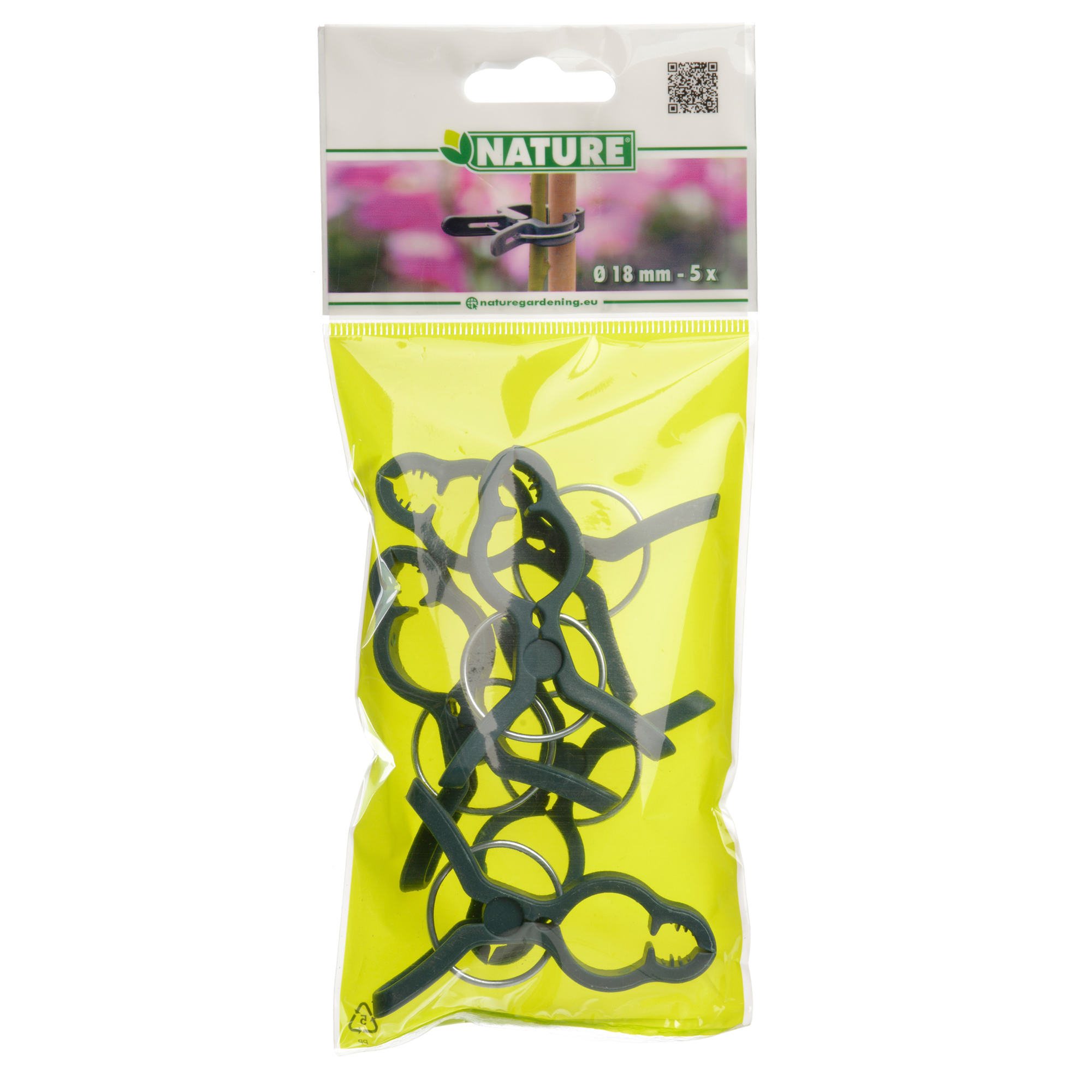 Plantenclip D18mm 5st