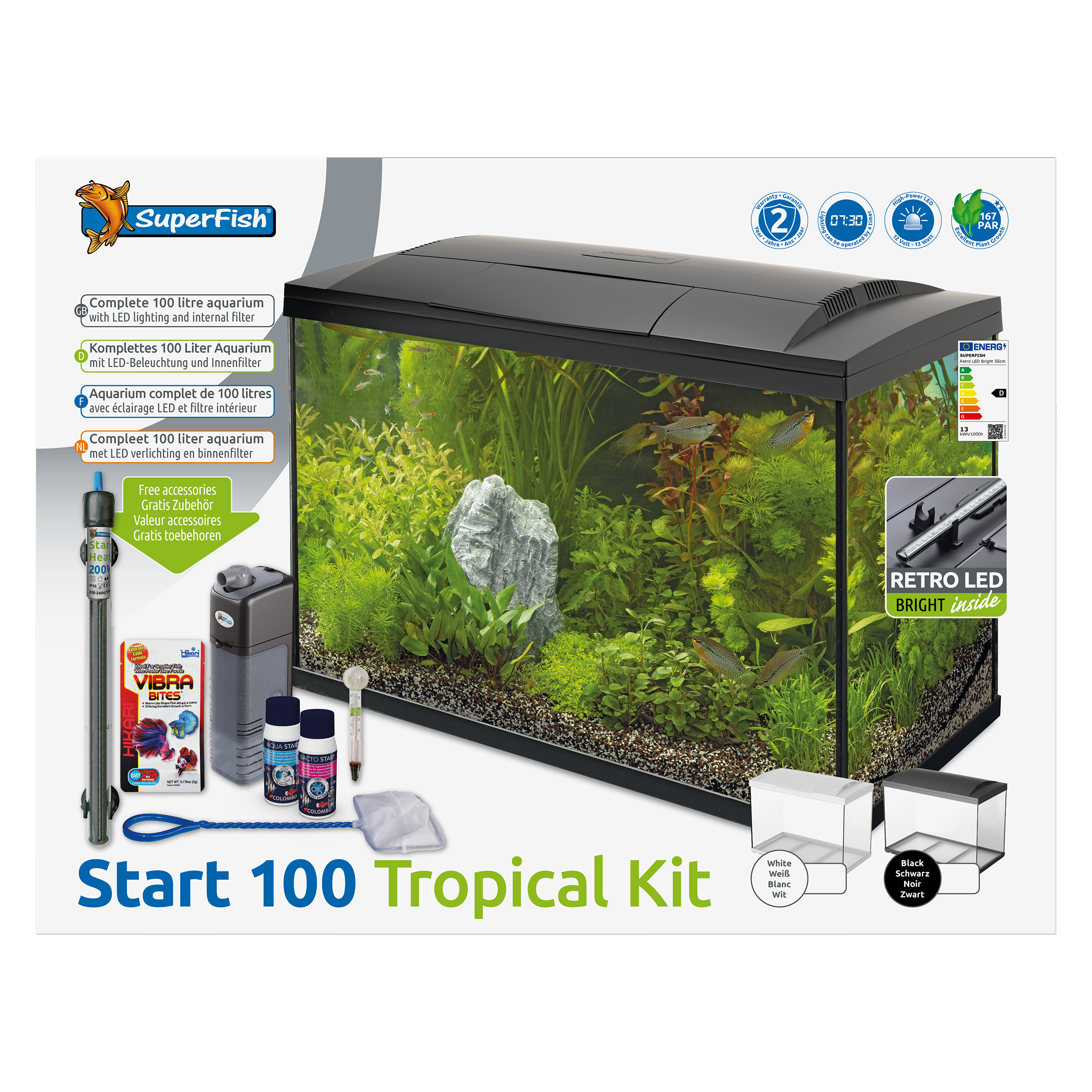 Start 100 Tropical Kit Zwart