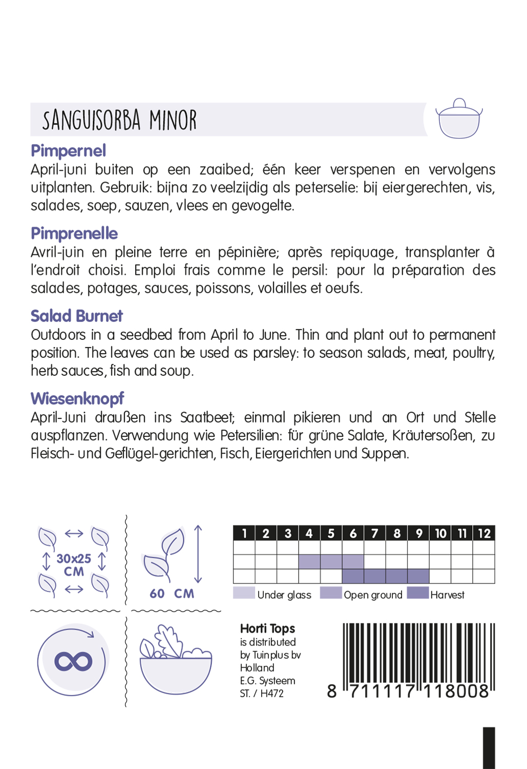 HT Pimpernel Kleine