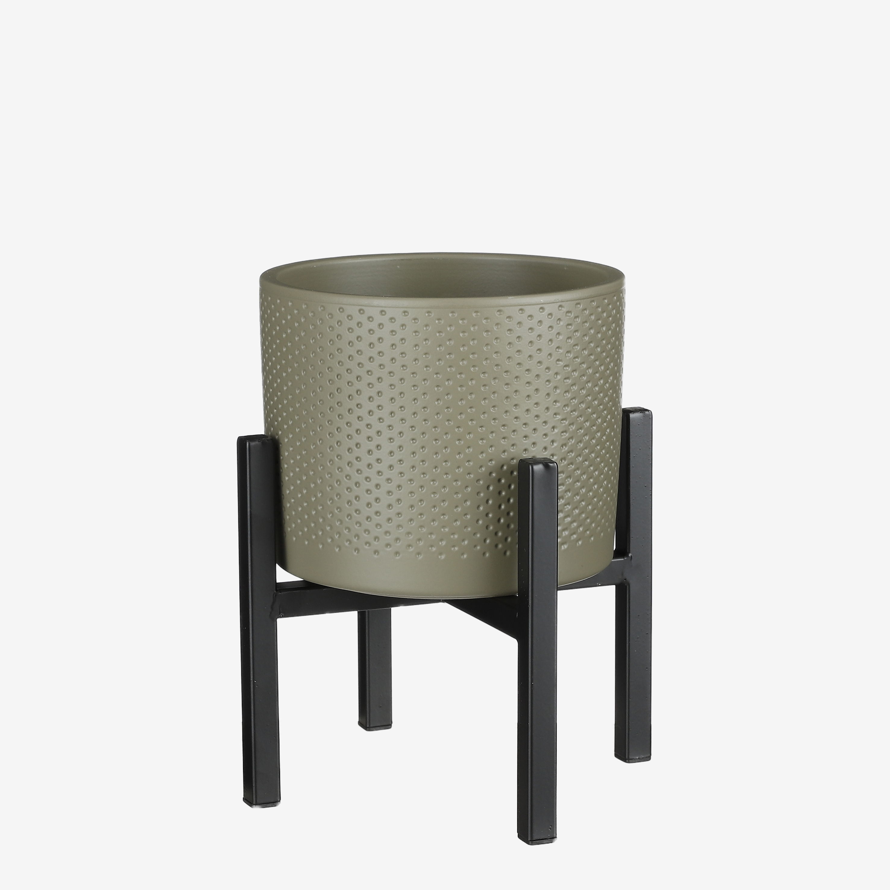 Ascot Plant Standaard black L16.5 W16.5 H16
