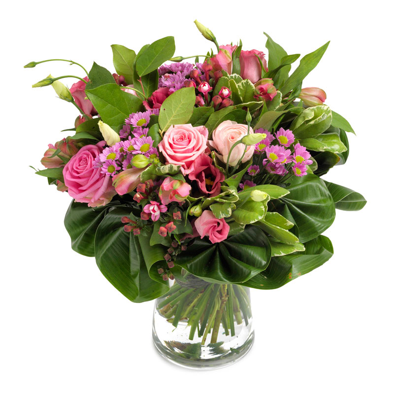 Roze boeket