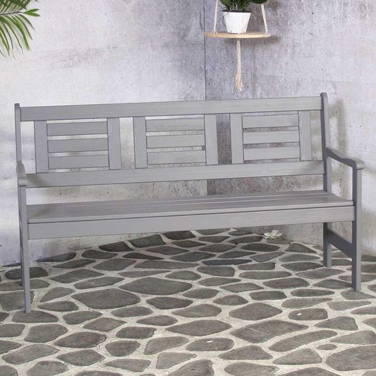 Boulogne 3-zitsbank Grey 155cm