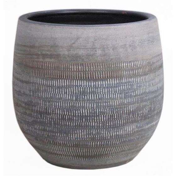 Pot Olav grijsbruin D18/20 H18