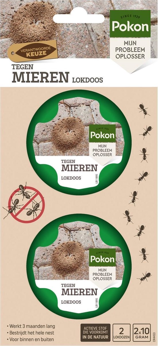 Pokon Tegen Mieren lokdoos 2 stuks