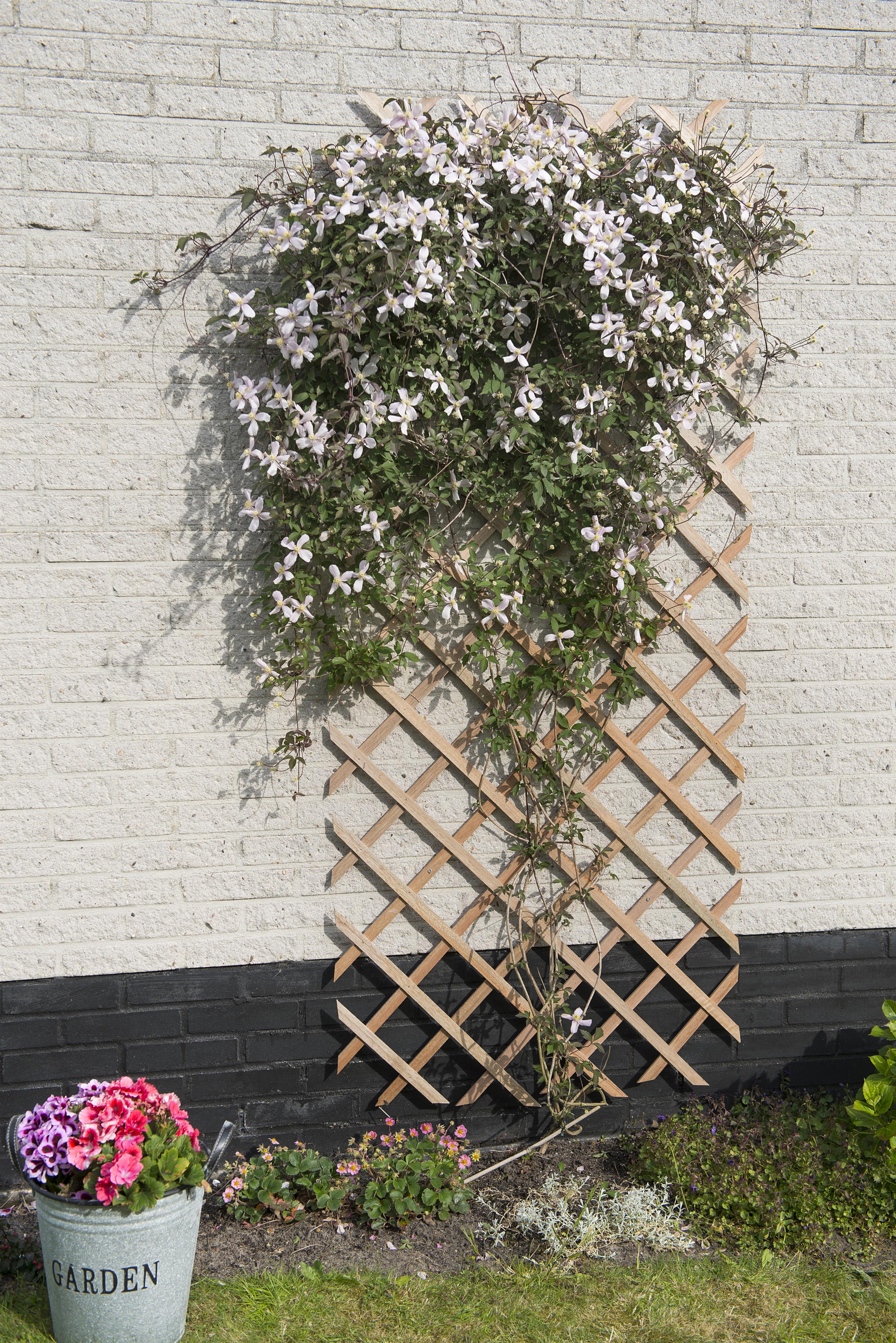 Klimrek hout 200x100cm bruin