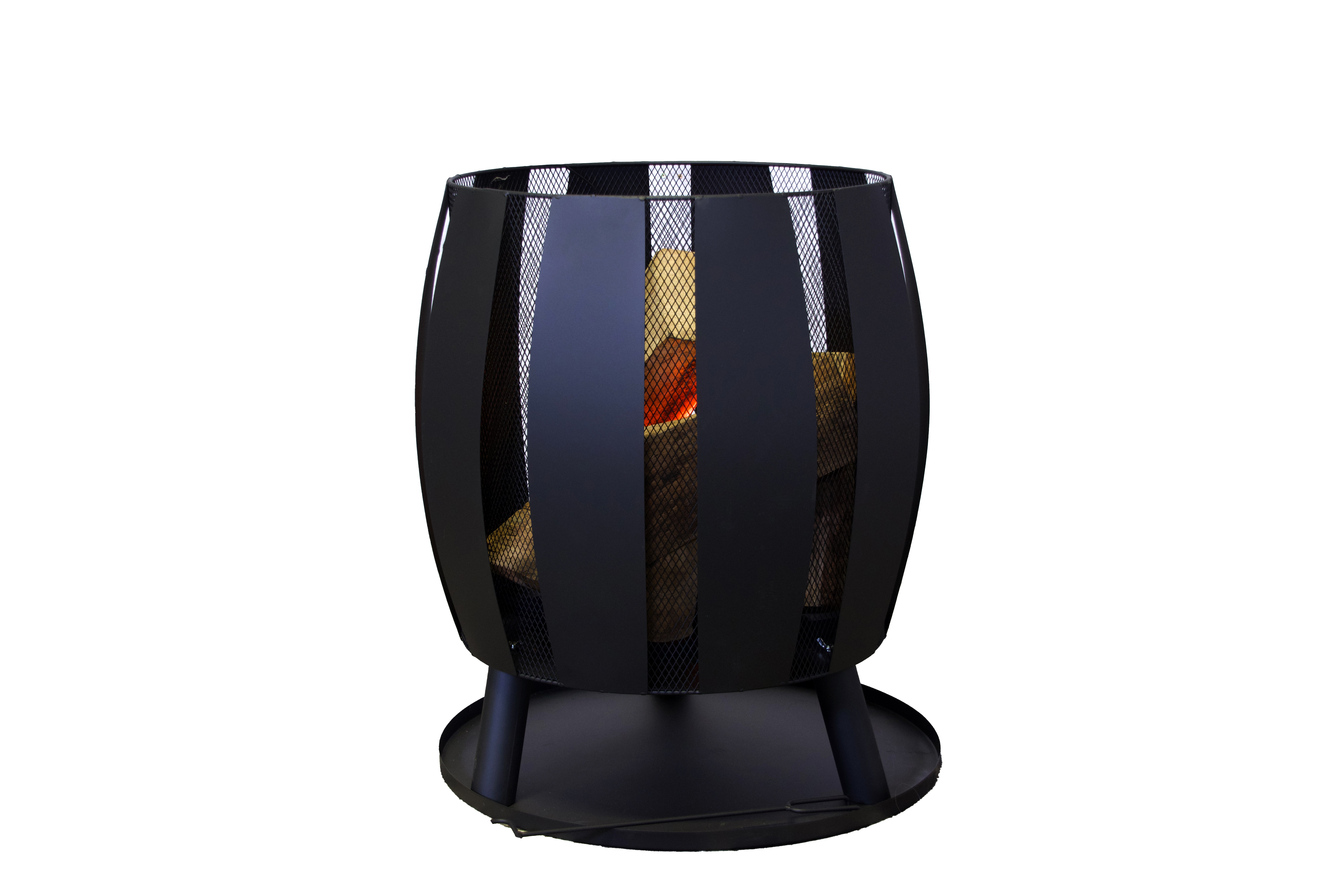 Tulip firepit with ashtray