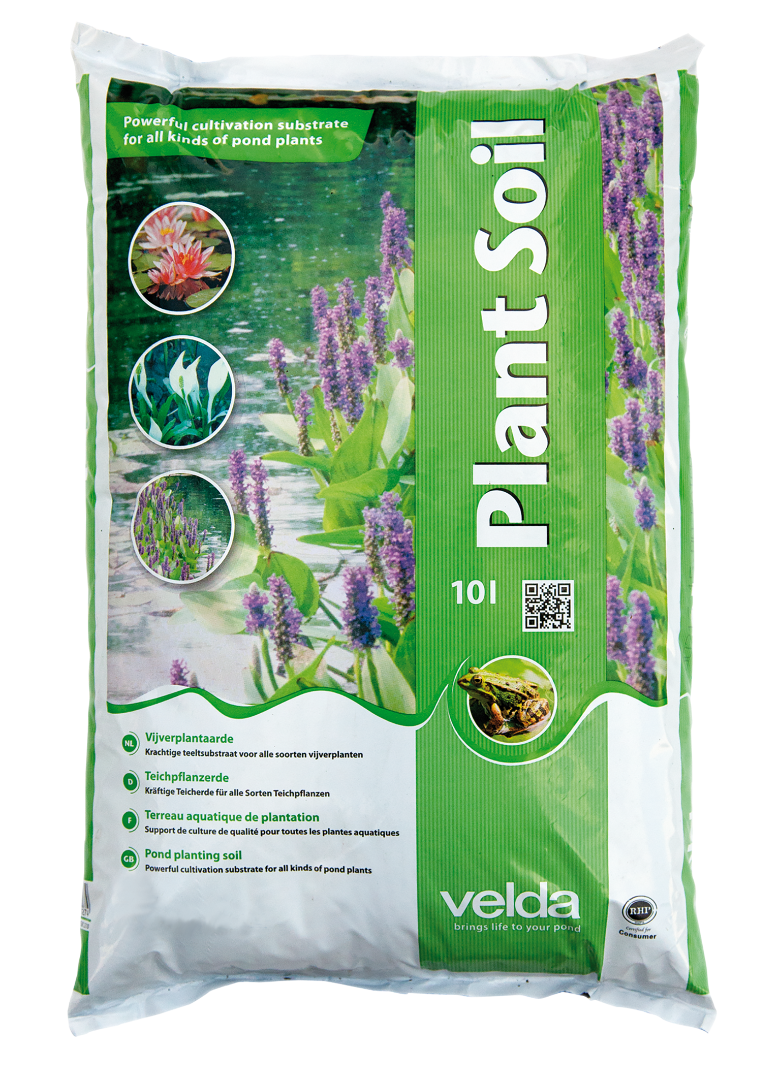 Vijverplantenaarde 10L