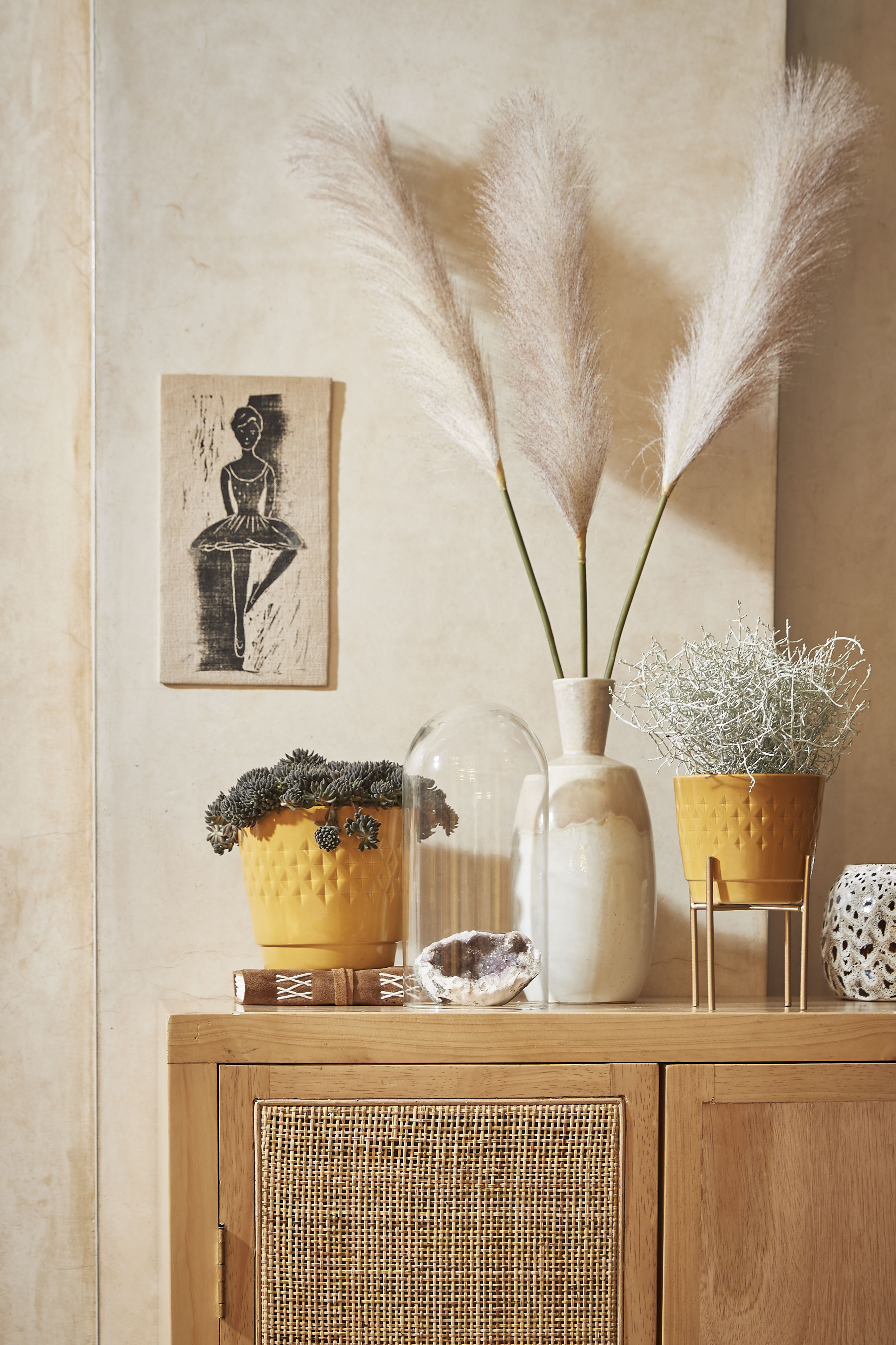 Ascot Plant standaard gold H9.5 D8.5