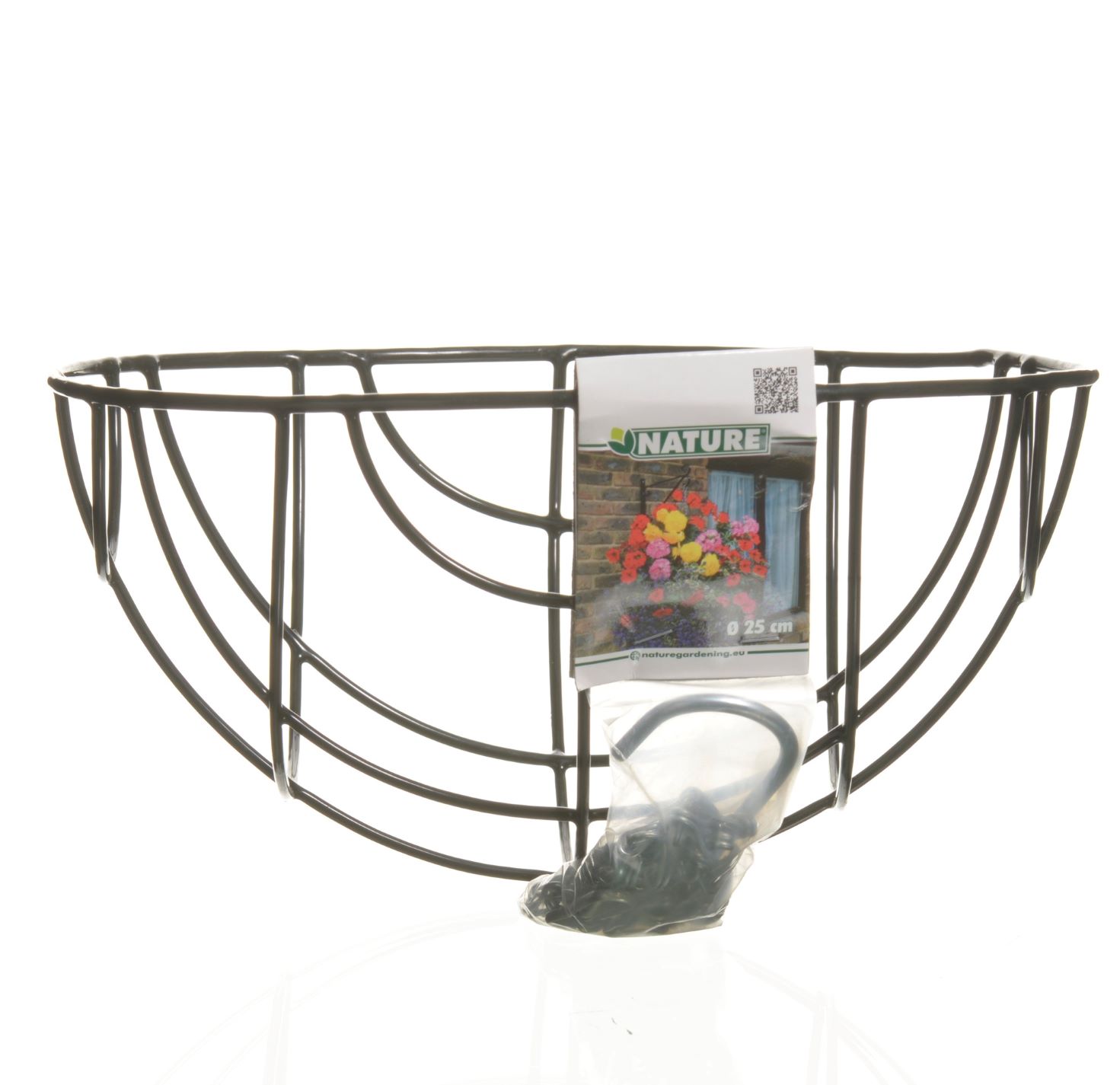 Hanging Basket groen H13 D25cm