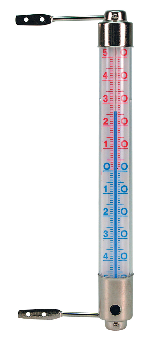 Kelvin 3 kozijnthermometer metaal