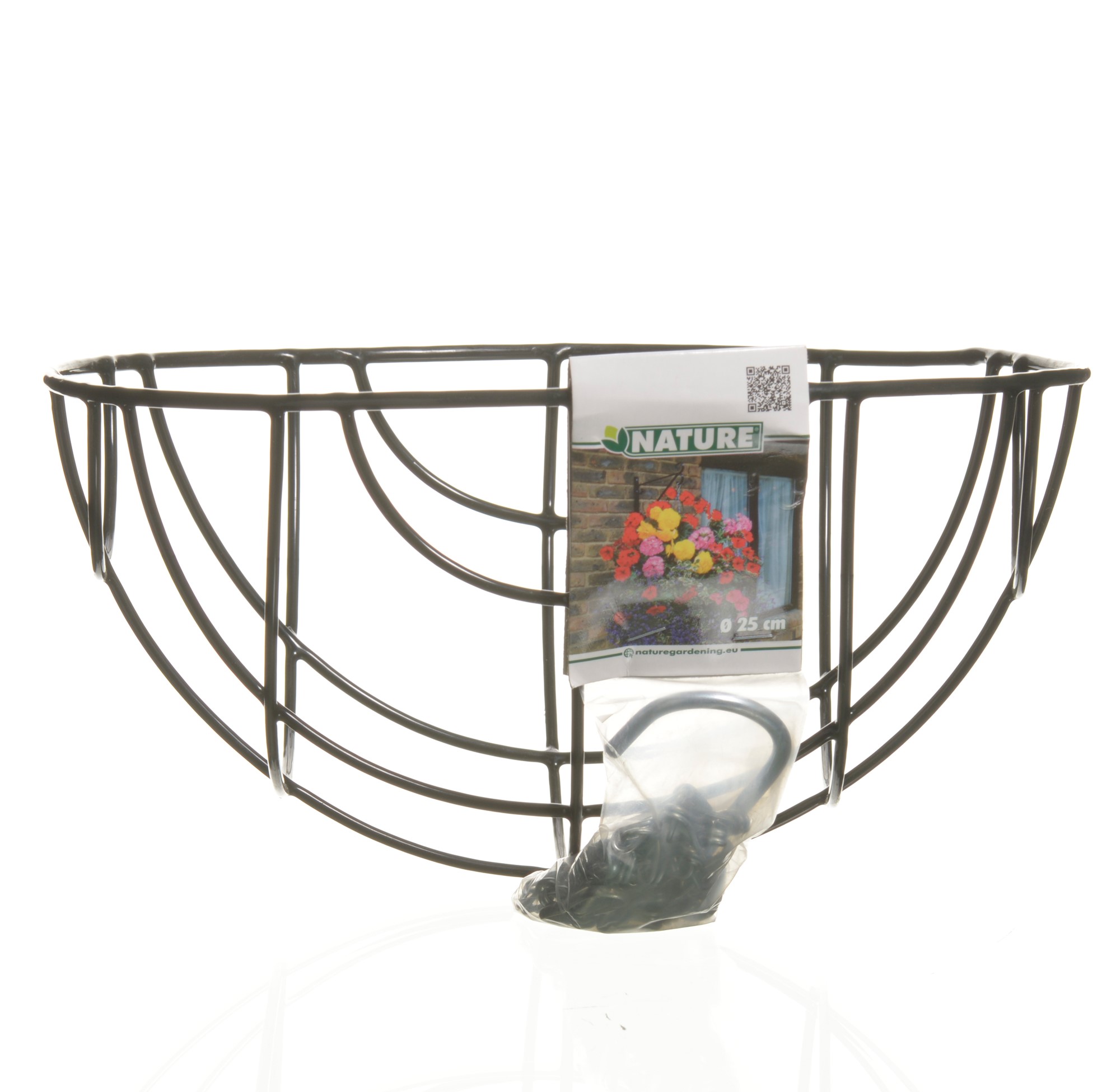 Hanging Basket grijs D35cm