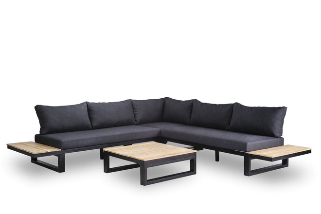 Canyon Hoekset met Acacia hout 7 persoons