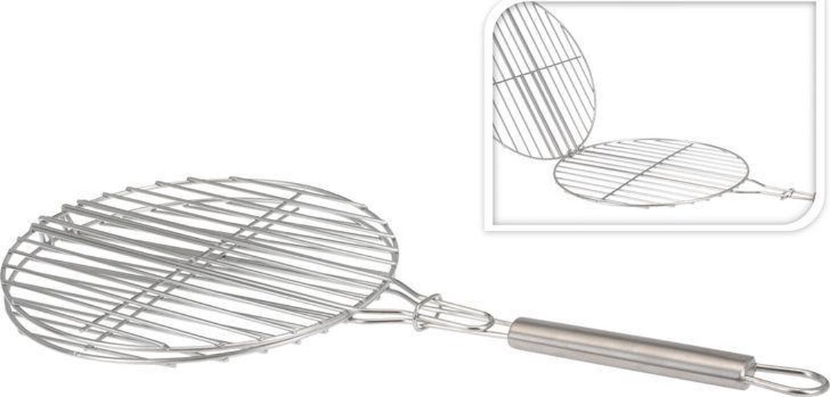RVS Grilklem Ø28 cm