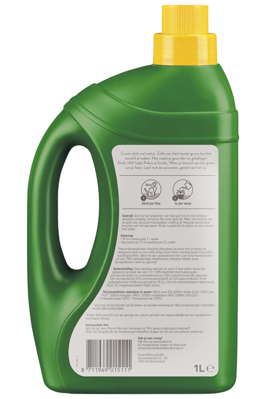 Pokon Kamerplanten Voeding 1000ml