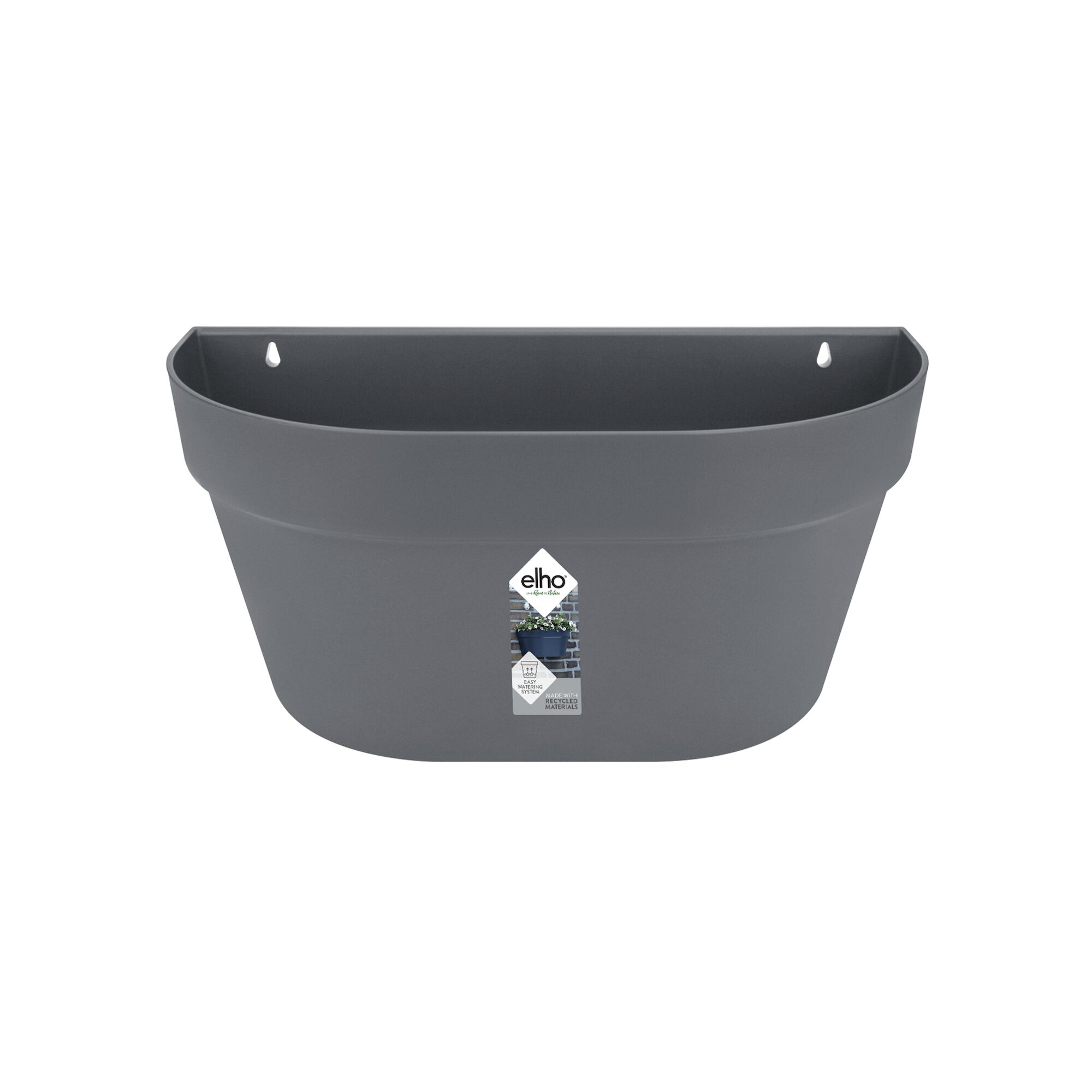 loft urban wandbak 40cm antraciet