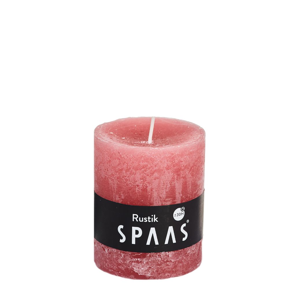 70/80 Rustic pillar rose blush