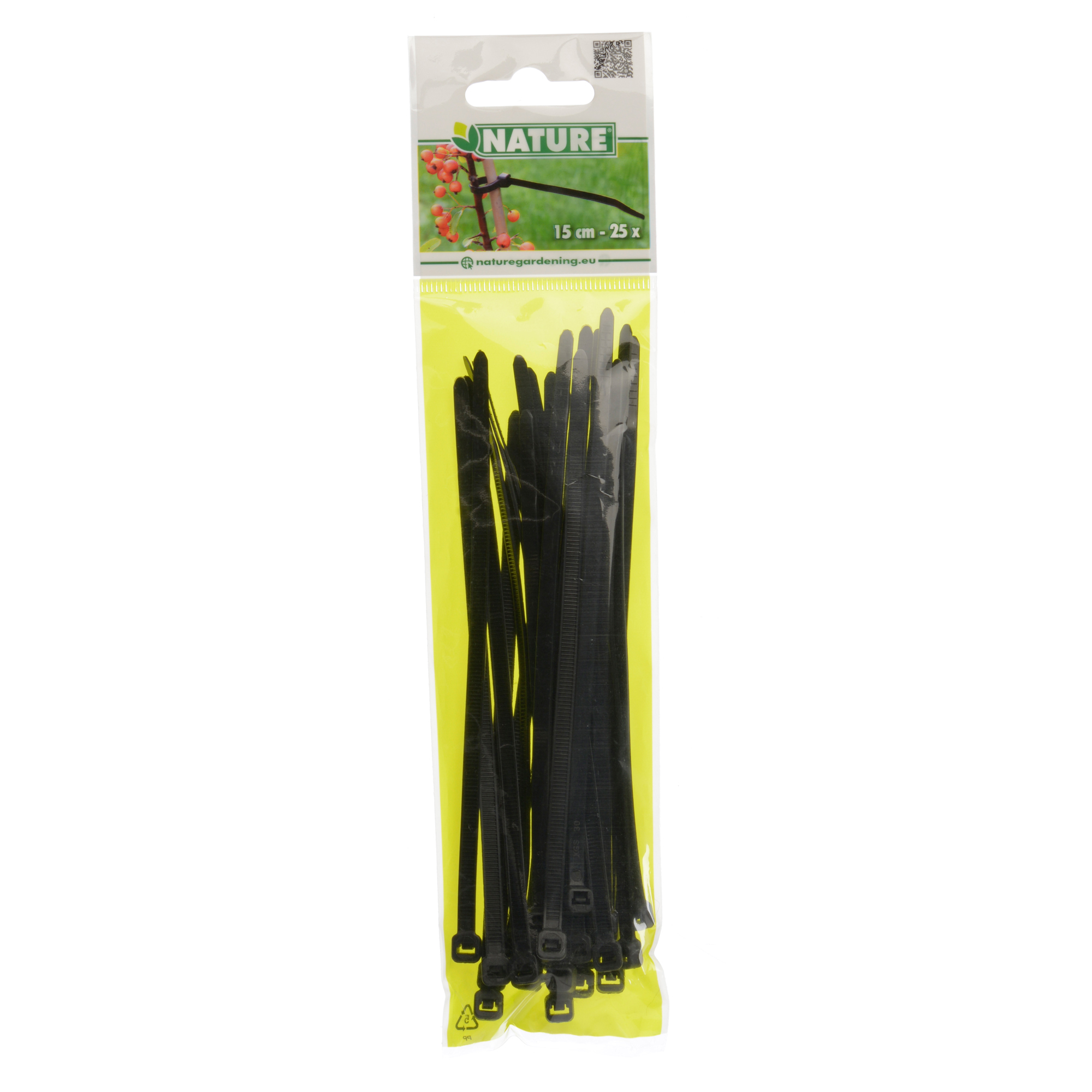 Kabelbinders nylon L15cm 25st