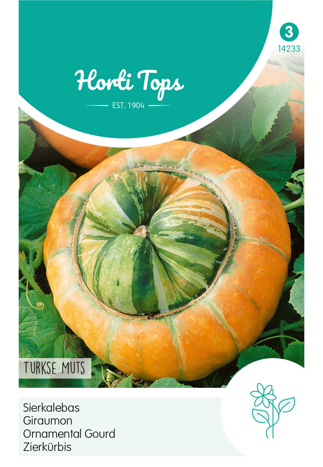HT Cucurbita, Sierkalebas Turkse Muts
