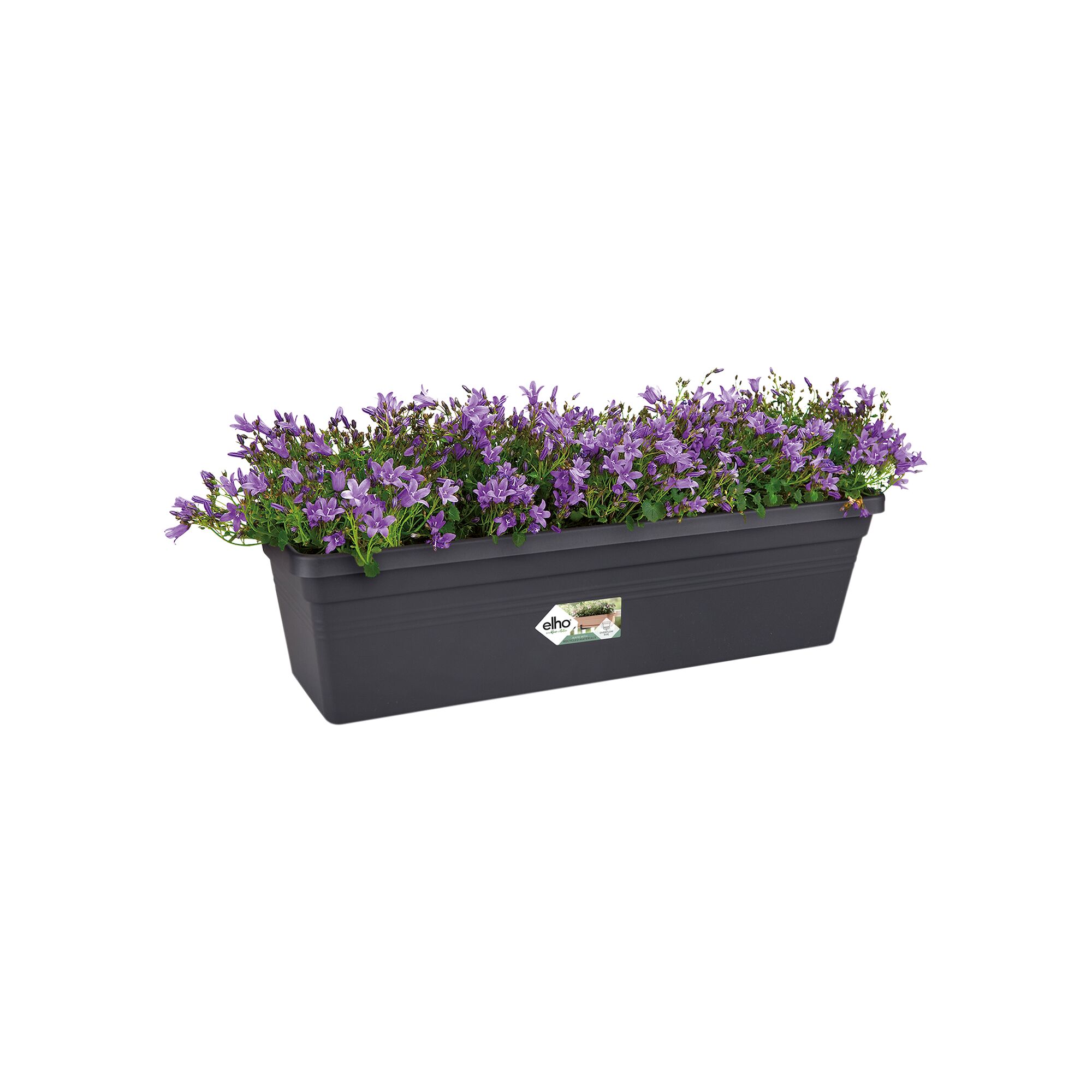 green basics balkonbak 40cm living black