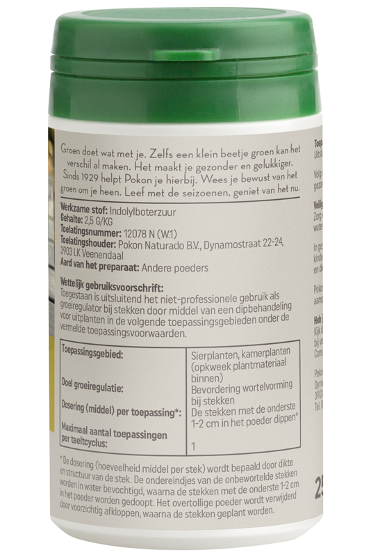 Stekpoeder rhizoph 25g