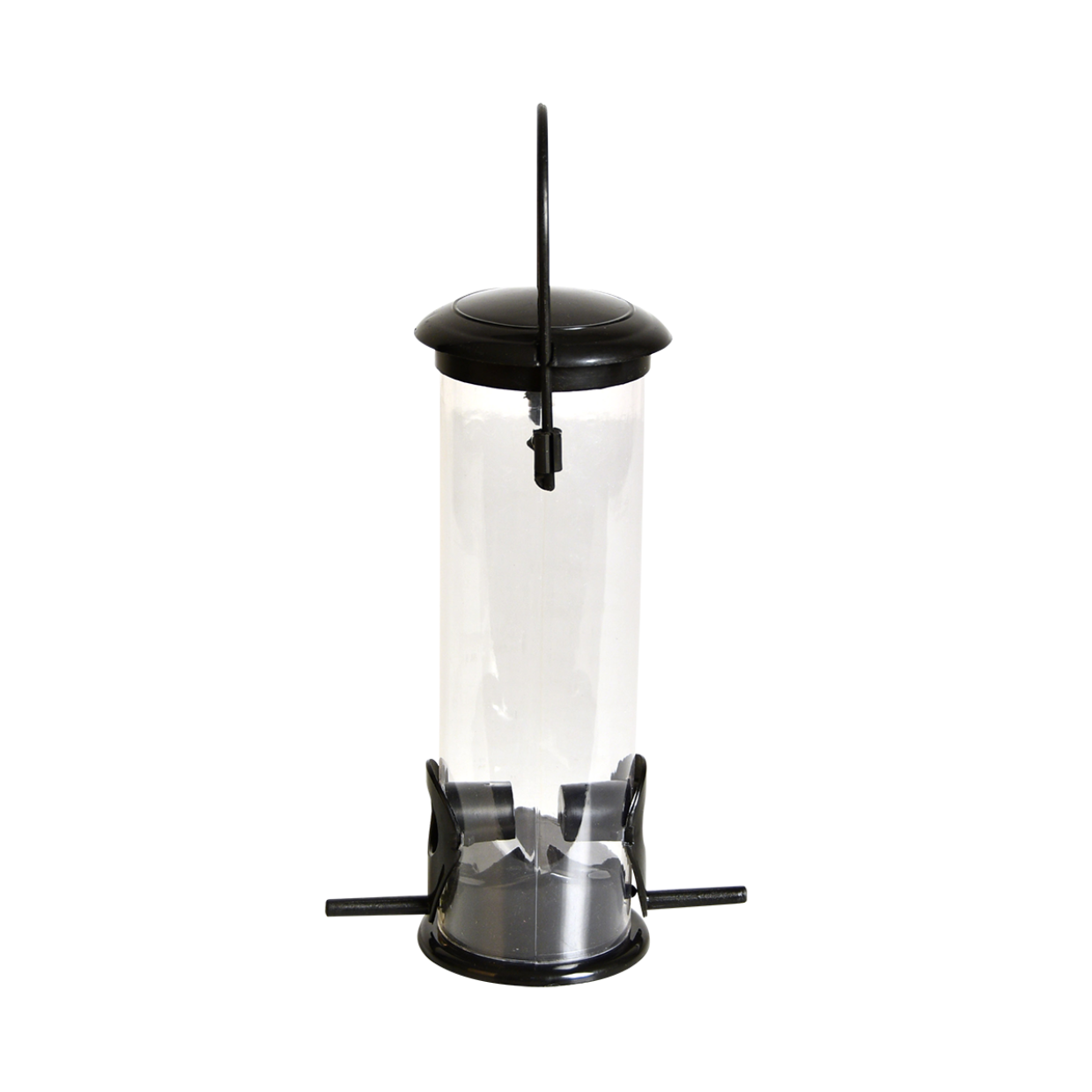 Vogelzaadhouder zwart