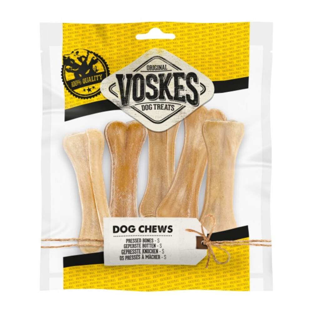 Voskes hond geperste botten S 5 st